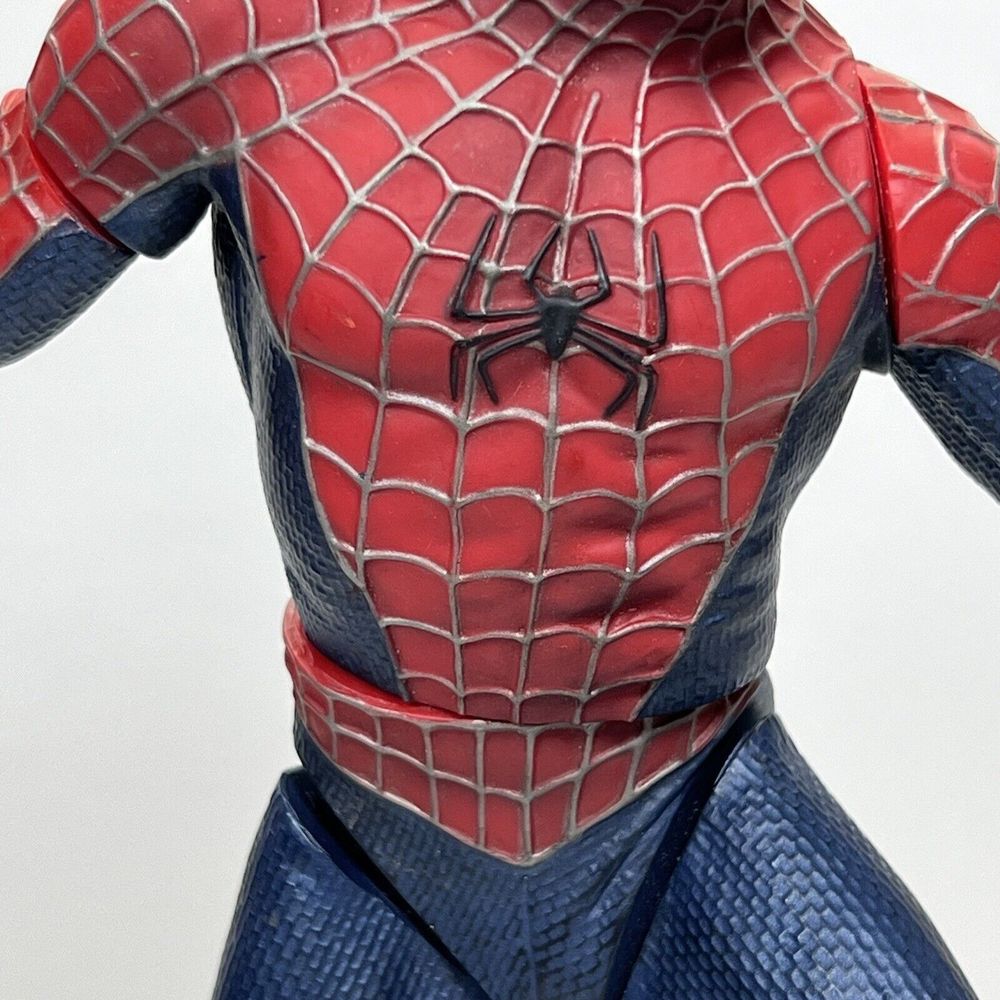 2002 Marvel SPIDER-MAN 12" Poseable  Action Figure Spiderman the Movie - Picture 3 of 11